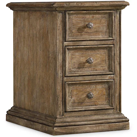 3 Drawer Chairside Chest